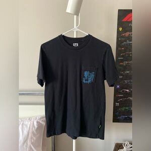 Uniqlo X K. HARDING Black Graphic Tee